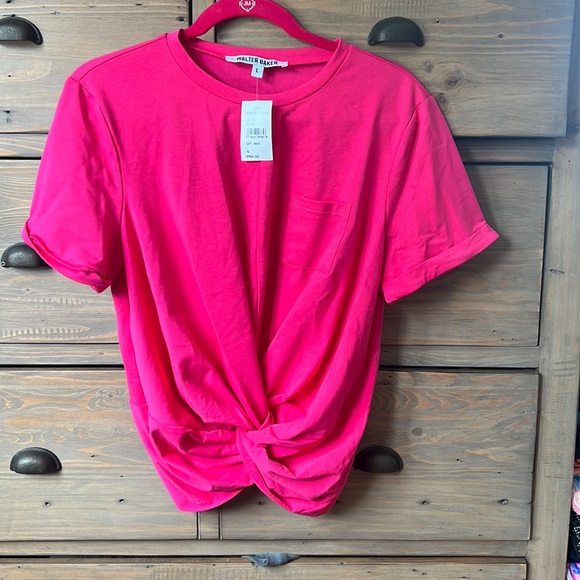 Walter Baker Tops - NWT Walter Baker twist front top sz L